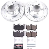 Power Stop 17-18 Porsche 718 Boxster Rear Z23 Evolution Sport Brake Kit - K7088