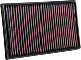K&N 11-18 Nissan NV400 L4-2.3L DSL Replacement Drop In Air Filter - 33-3067