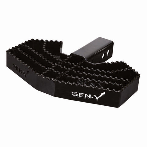 Gen-Y 2in Shank Heavy-Duty 500lb Capacity Serrated Hitch Step - GH-030