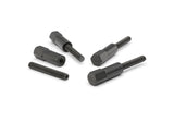 Ford Racing Valve Cover Hold Down Mini-Nuts - Black Crinkle - 302-316