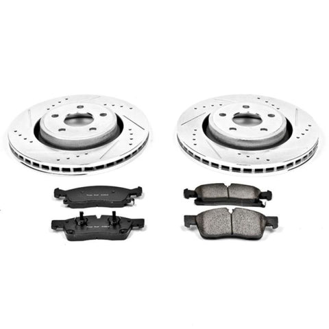 Power Stop 11-19 Dodge Durango Front Z23 Evolution Sport Brake Kit - K5954