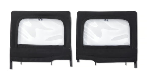 Bestop 20-26 Jeep Gladiator / 18-26 Wrangler JL 4-Door Element Upper Doors (Rear Black Twill) - 51743-17