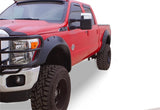 Bushwacker 11-16 Ford F-250 Super Duty Cutout Style Flares 2pc - Black - 20102-02