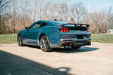 Corsa 24-25 Ford Mustang Dark Horse 5.0L 3in Dual Rear Cat-Back w/Twin 4.5in Black PVD Straight Tips - 21266BLK