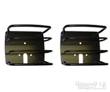 Rugged Ridge 76-06 Jeep CJ / Jeep Wrangler Black Euro Tail Light Guards - 11226.01