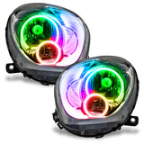 Oracle Mini Cooper Countryman 11-15 Halo Kit - ColorSHIFT w/ Simple Controller - 1321-504