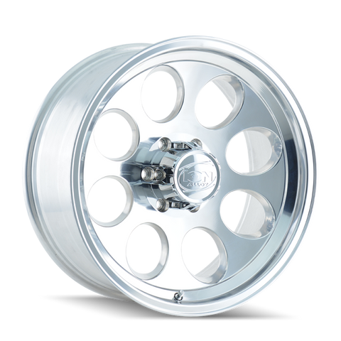 ION Type 171 17x9 / 5x127 BP / 0mm Offset / 83.82mm Hub Polished Wheel - 171-7973P