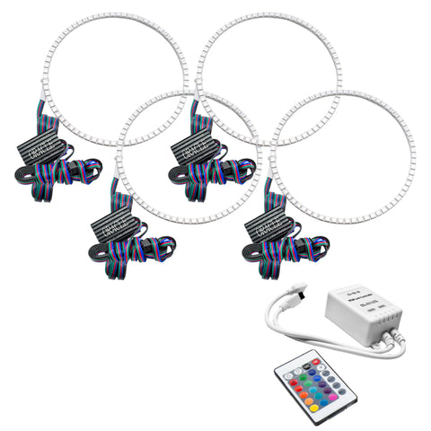 Oracle Nissan Altima Coupe 10-12 Halo Kit - ColorSHIFT w/ Simple Controller - 2260-504