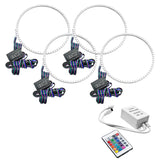 Oracle Jaguar XK8 96-06 Halo Kit - ColorSHIFT w/ Simple Controller - 2697-504