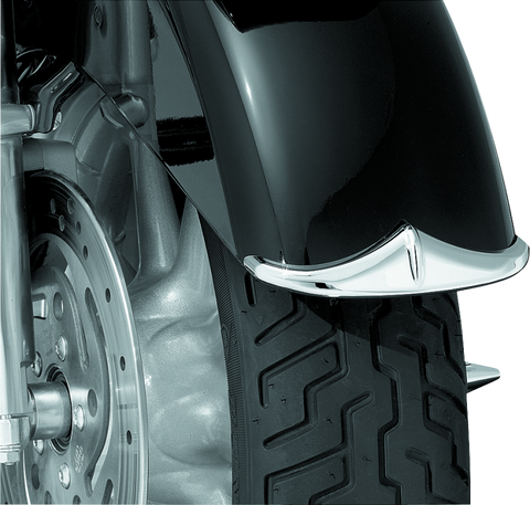 Kuryakyn Front Fender Accent Leading Edge Chrome - 8642