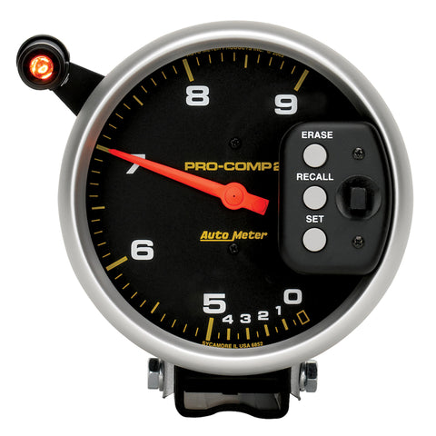 Autometer Pro-Comp 5 inch 9000 RPM Dual Range w/ Shift-Lite and Memory Tach - 6852