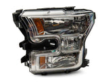 Raxiom 15-17 Ford F-150 Axial OEM Style Rep Headlights- Chrome Housing (Clear Lens) - T551345