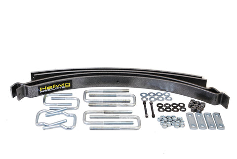 Hellwig 00-06 Toyota Tundra 2/4WD 2 Leaf Pro Series Helper Spring - Up To 2500lb Level Load Capacity - 1910
