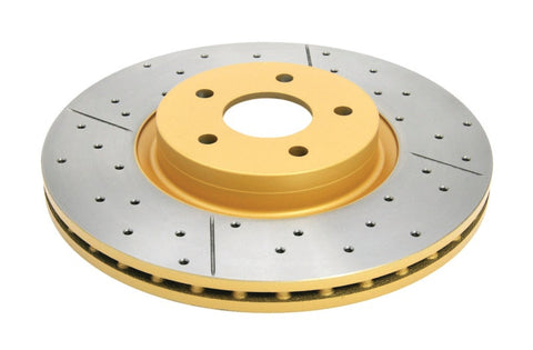 DBA 13-18 Ford Focus ST (w/320mm Front Rotor) Front Drilled & Slotted Street Series Rotor - 2120X
