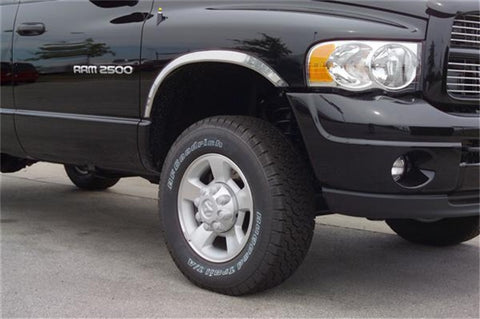 Putco 02-05 Ford Explorer - (4 door) w/ Factory Flares - (6pcs) Full Stainless Steel Fender Trim - 97221