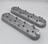 Granatelli 96-22 GM LS Tall Valve Cover w/Integral Angled Coil Mounts - Cast Finish - 640360