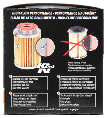 K&N Oil Filter OIL FILTER; AUTOMOTIVE - HP-1011