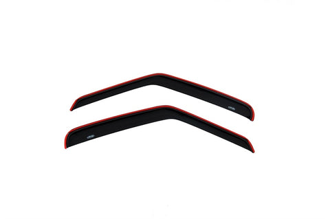 AVS 92-06 Ford E-150 Ventvisor In-Channel Window Deflectors 2pc - Smoke - 92077