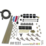 Nitrous Express Vortech Nozzle Nitrous Kit (200-500HP) Gas w/Dist Block & 4 Solenoids w/o Bottle - 80016-00