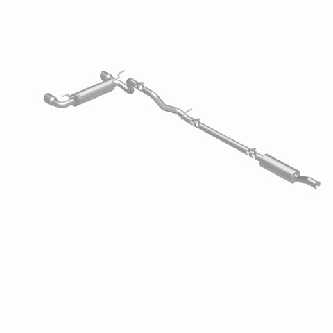 MagnaFlow 2018+ Jeep Wrangler 3.6L 409 SS Dual Split Rear Exit Polished Tips Cat-Back Exhaust - 19416