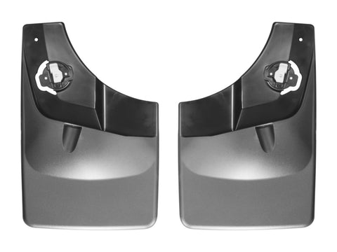 WeatherTech 2015 Ford F-150 w/ Fender Lip Molding No Drill Rear Mudflaps - 120044