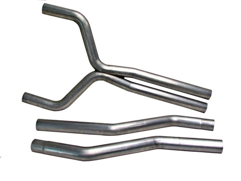 BBK 10-11 Camaro V6 High Flow After Cat X Pipe - 2-1/2 - 4024