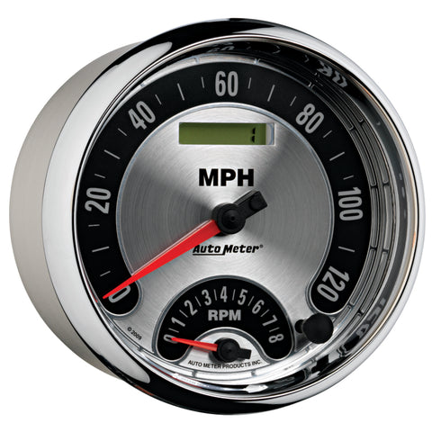 Autometer American Muscle 5in Tach Speedo Combo In-Dash - 1295