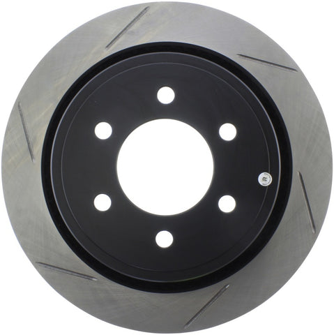 StopTech 12-19 Ford F-150 (w/Manual Parking Brake) Slotted Sport Brake Rotor - 126.65135SR