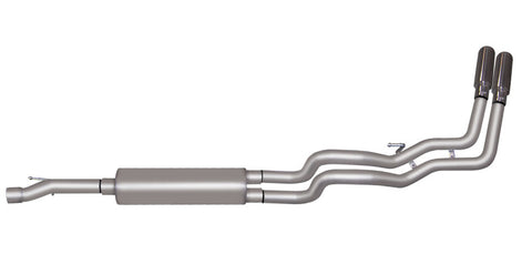 Gibson 06-07 Dodge Ram 1500 Laramie 5.7L 2.5in Cat-Back Dual Sport Exhaust - Stainless - 66545