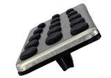 Ford Racing Aluminum and Urethane Special Edition Mustang Dead Pedal - M-2301-C