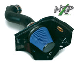 Airaid 05-09 Ford Mustang GT 5.0L Race Only (No MVT) MXP Intake System w/ Tube (Dry / Blue Media) - 453-304