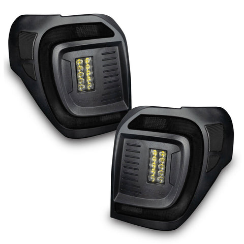 Oracle 14-23 Toyota 4Runner Black Series Lensless Flush Style LED Tail Lights - Tinted - 5920-504-T