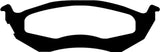 EBC 01-02 Chrysler Prowler 3.5 Redstuff Rear Brake Pads - DP31718C