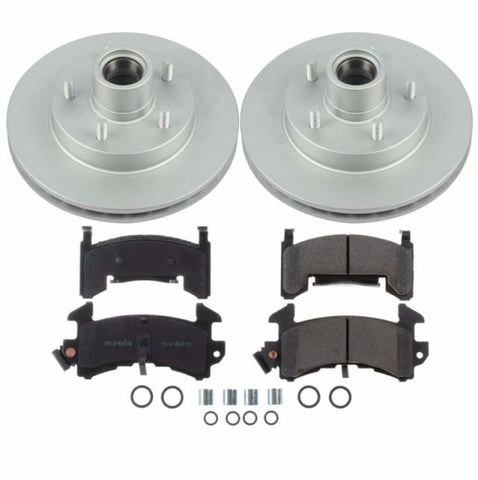 Power Stop 95-97 Chevrolet Blazer Front Z17 Evolution Geomet Coated Brake Kit - CRK1985