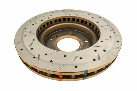 DBA 7/90-96 Turbo/6/89-96 Non-Turbo 300ZX Front Drilled & Slotted 4000 Series Rotor - DBA4909XS