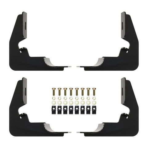Westin 2014-2018 Chevy Silverado 1500 Reg Cab Premier Oval Nerf Step Bar Mount Kit - Black - 22-2005
