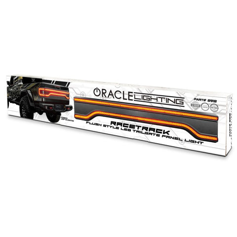 Oracle 20-23 Jeep Gladiator Racetrack Style LED Tail Gate Light - Tinted - 5918-504-T