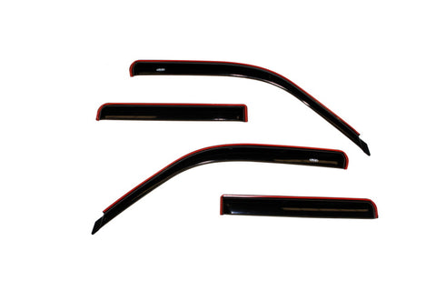 AVS 91-01 Ford Explorer Ventvisor In-Channel Window Deflectors - 4pc - Smoke - 94074