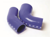 Turbosmart 90 Reducer Elbow 2.0-2.5 - Blue - TS-HRE902025-BE