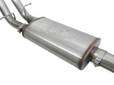 aFe Vulcan Series 4-3in 304SS Exhaust Cat-Back w/ Pol Tips 2019 GM Silverado/Sierra 1500 V8-6.2L - 49-34102-P