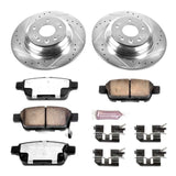 Power Stop 09-14 Acura TL Rear Z36 Truck & Tow Brake Kit - K5854-36
