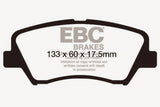 EBC 13+ Hyundai Elantra 1.8 Ultimax2 Front Brake Pads - UD1543