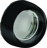 Kuryakyn Deep Dish Bezel For Bullet Turn Signals Smoke Lens Gloss Black - 5480