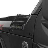 EGR 18-24 Jeep Wrangler VSL LED Light VSL JL/JT Black - VSLJP0189