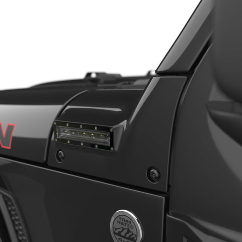 EGR 18-24 Jeep Wrangler VSL LED Light VSL JL/JT Black - VSLJP0189