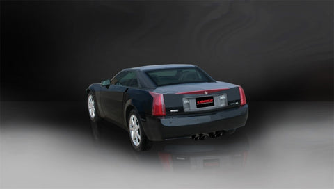 Corsa 04-08 Cadillac XLR 4.6L 25in Cat-Back Dual Rear w Twin 35in Black Pro-Series Tips - 14156BLK