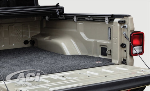 Access LOMAX Tri-Fold Cover Black Urethane Finish 2020 Jeep Gladiator - 5ft Bed (w/ Trail Rail) - B3070029