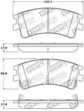 StopTech Street Touring Brake Pads - 308.09570