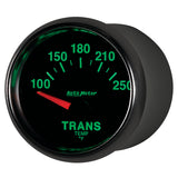 Autometer GS 52mm 100-250 Degree F Short Sweep Electronic Transmission Temperature Gauge - 3849