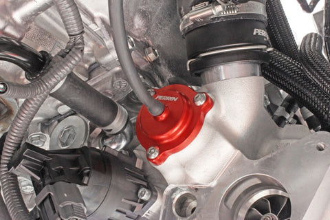 PERRIN 22-26 Subaru WRX / 20-25 LGT & OBXT / 19-25 Ascent Diverter Valve - Red - PSP-TAC-616RD